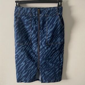 Jean Pencil Skirt